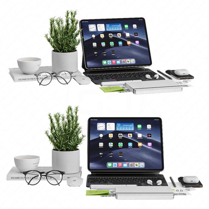 Workplace Apple Set
