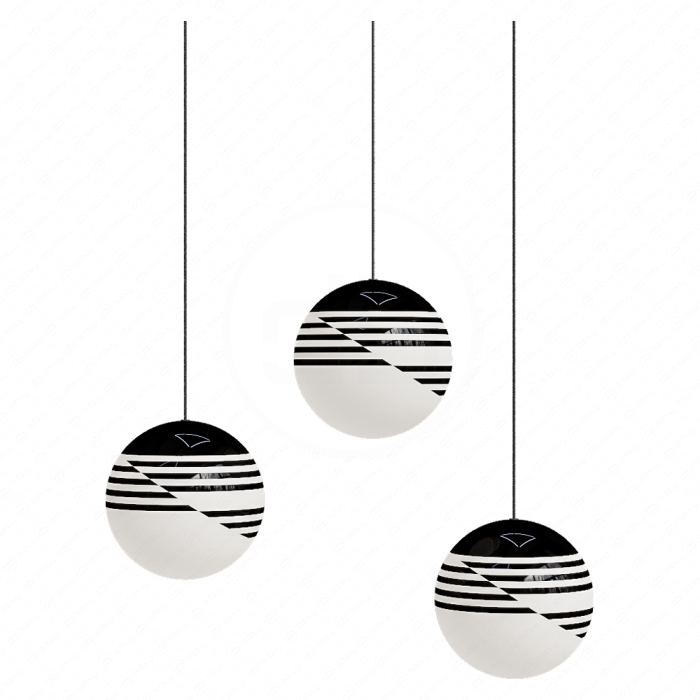 Сет люстр Optical Light от Lee Broom