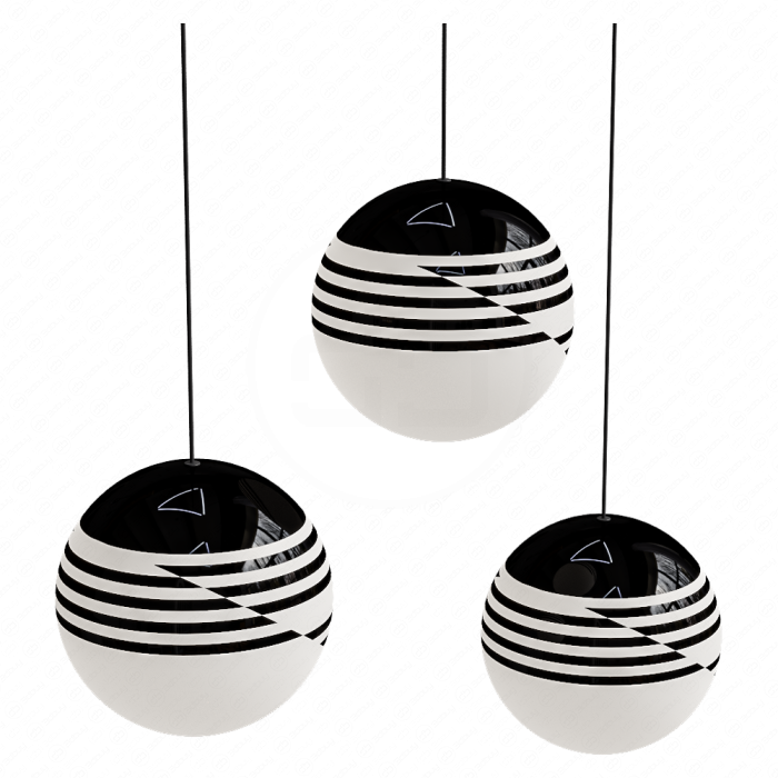 Сет люстр Optical Light от Lee Broom
