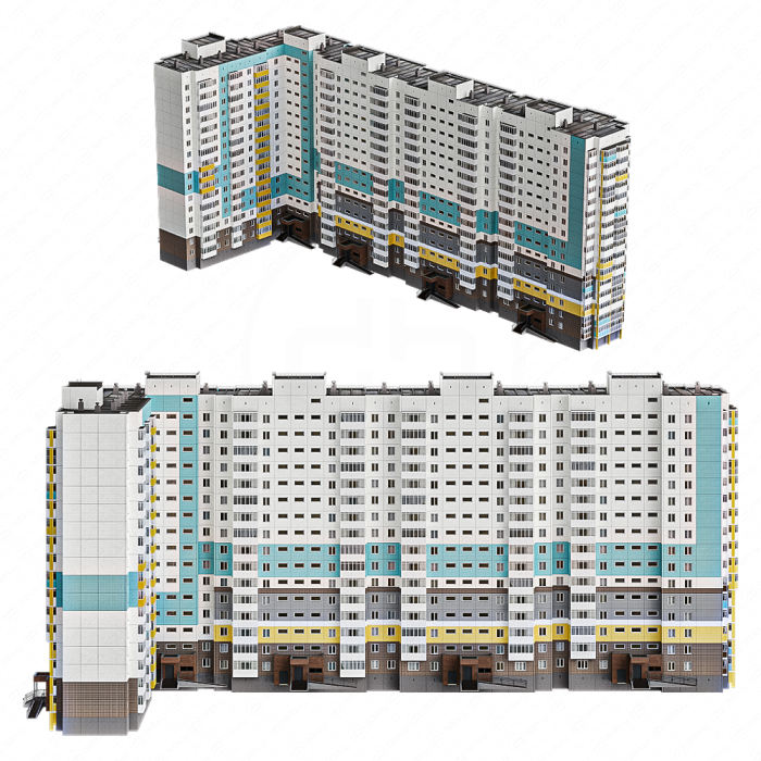 Панельный жилой дом Панельный жилой дом