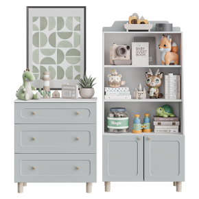 Children's furniture 'Veldi' and toys.