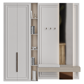 Wardrobe with decor No. 55