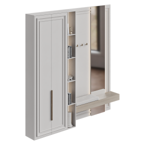 Wardrobe with decor No. 55