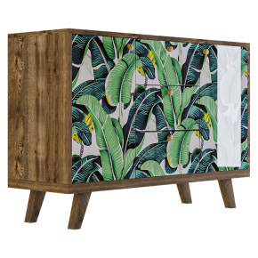THIMON dresser with a print