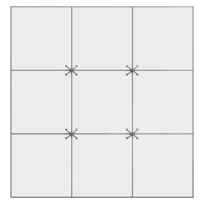 Window Spider Glazing