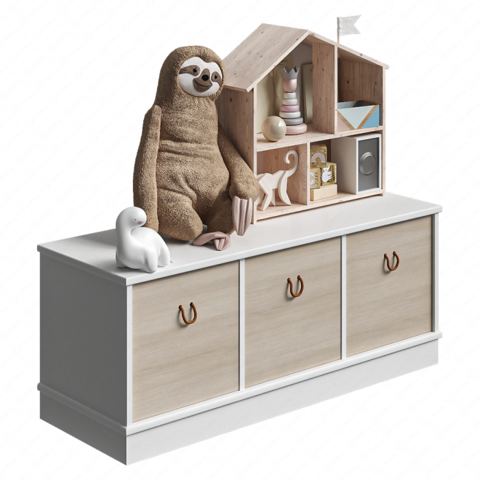 Тумба с игрушками для детской