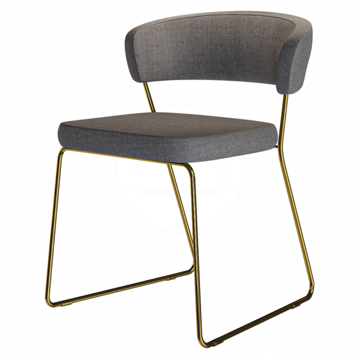 Стул Ashland от Modern Grey & Rosegold