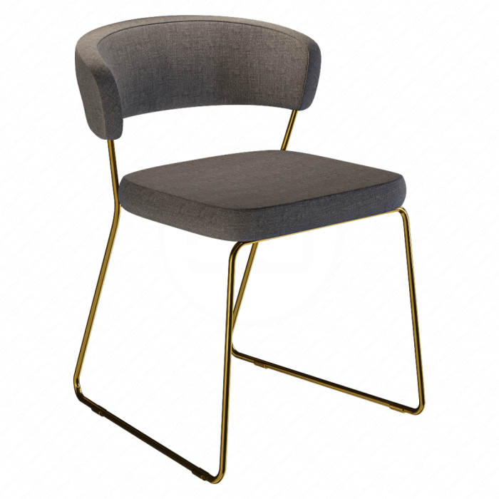 Стул Ashland от Modern Grey & Rosegold