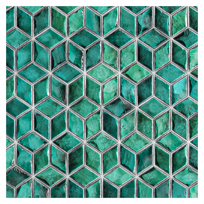 Бирюзовая плитка PBR Material-05