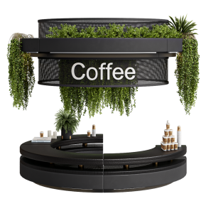 Кафе с растениями