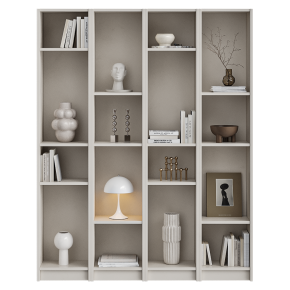 Стеллаж с декором от Ikea