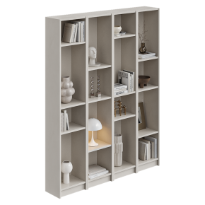Стеллаж с декором от Ikea