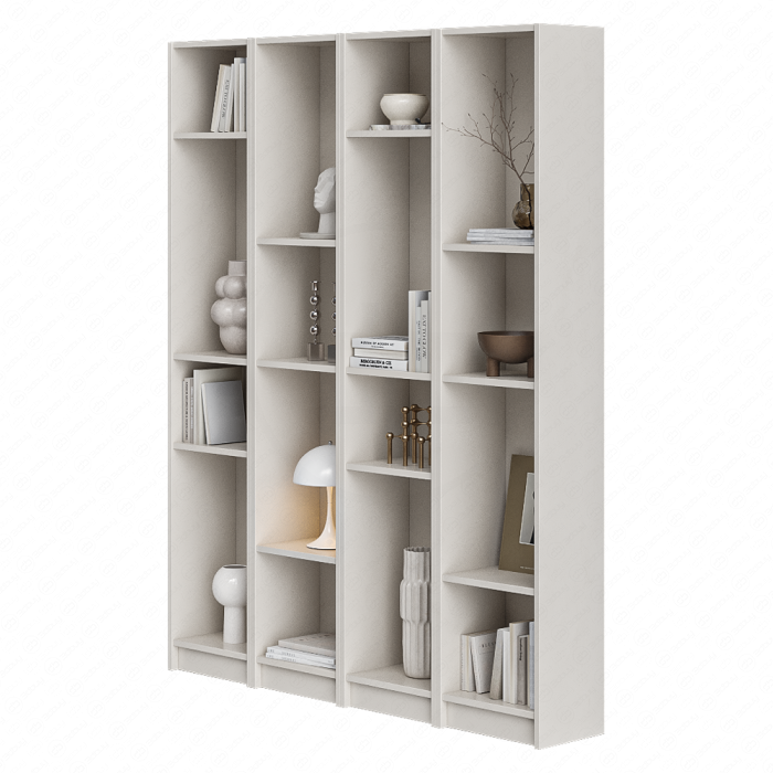 Стеллаж с декором от Ikea