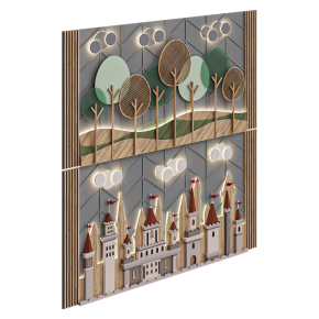 Wall panel for the nursery
