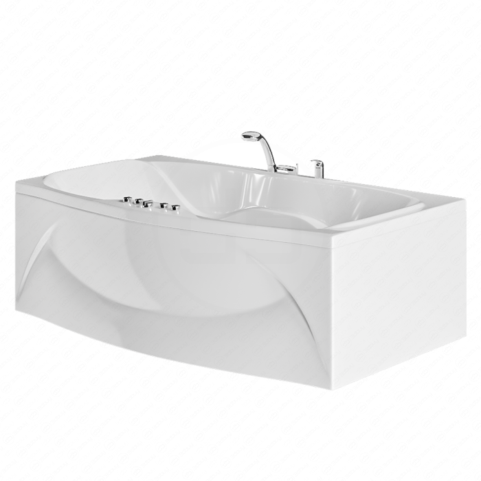 Прямая гидромассажная ванна Triton Оскар