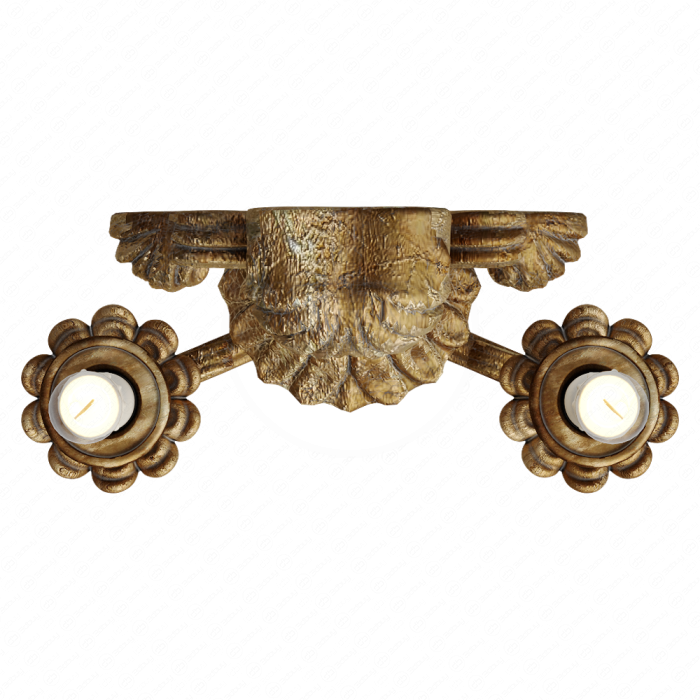Настенный светильник в виде подсвечника