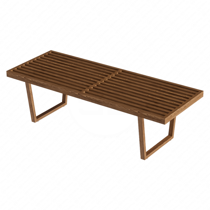 Скамейка деревянная Platform small