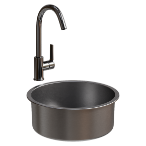 VFU43SFR sink from SMEG