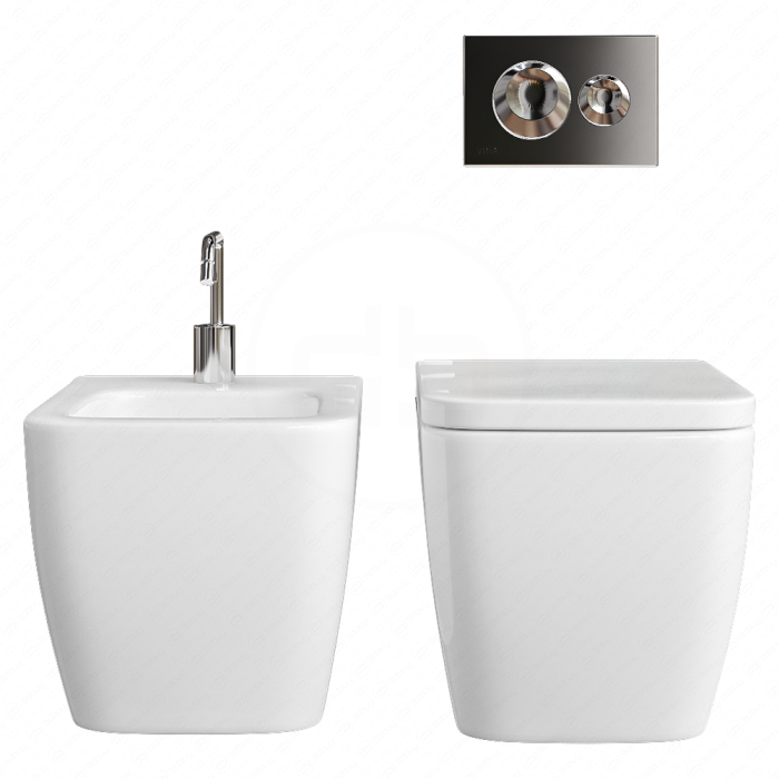 Унитаз и биде от Vitra коллекция Shift
