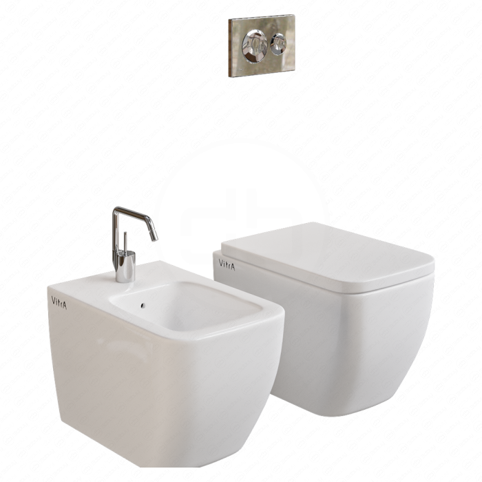 Унитаз и биде от Vitra коллекция Shift