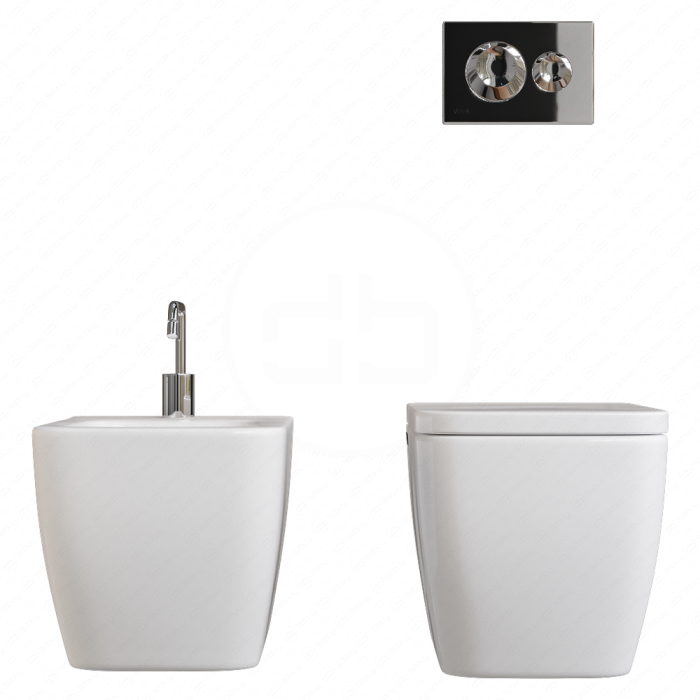 Унитаз и биде от Vitra коллекция Shift