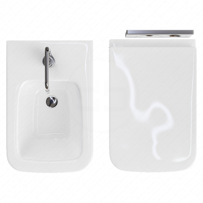 Унитаз и биде от Vitra коллекция Shift