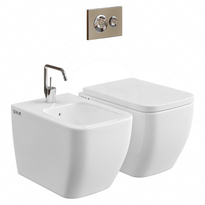 Унитаз и биде от Vitra коллекция Shift