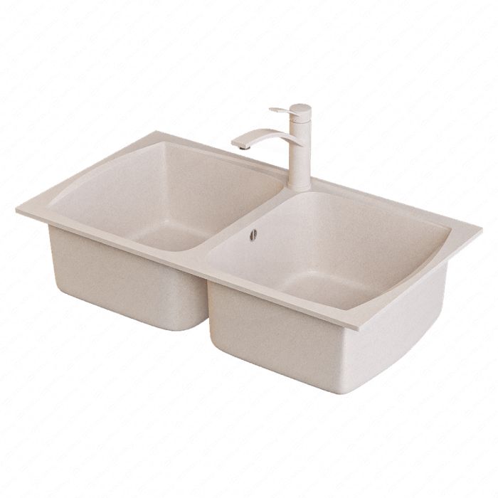 Композитная врезная мойка от Smeg