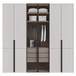 Wardrobe with decor No. 7