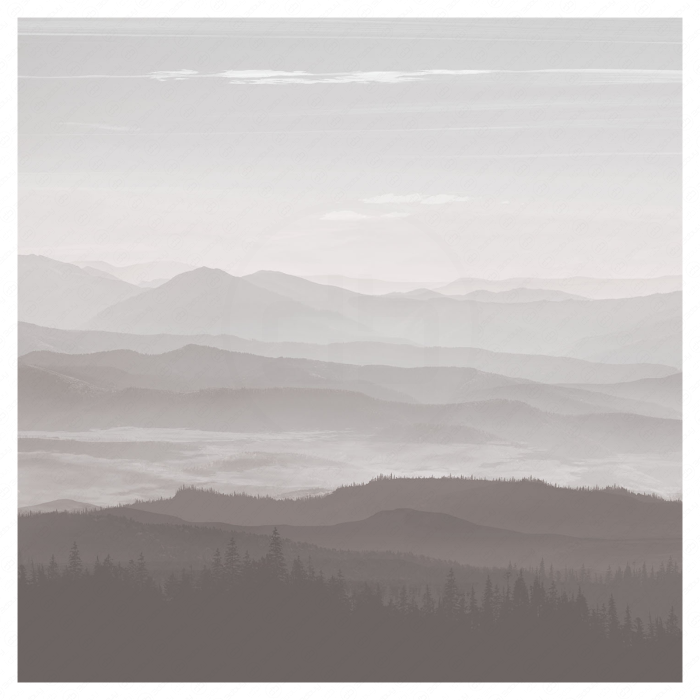 Creativille | Wallpapers | 5105 Foggy Mountains