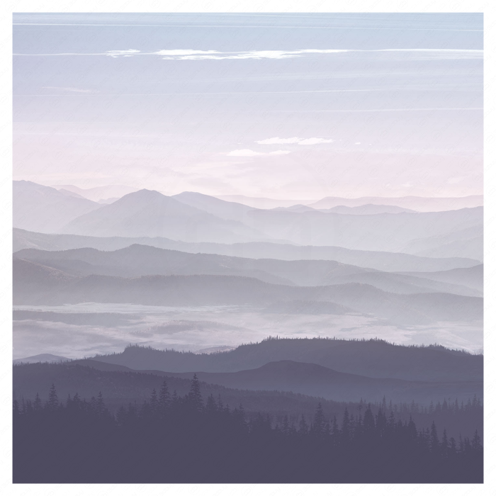 Creativille | Wallpapers | 5105 Foggy Mountains