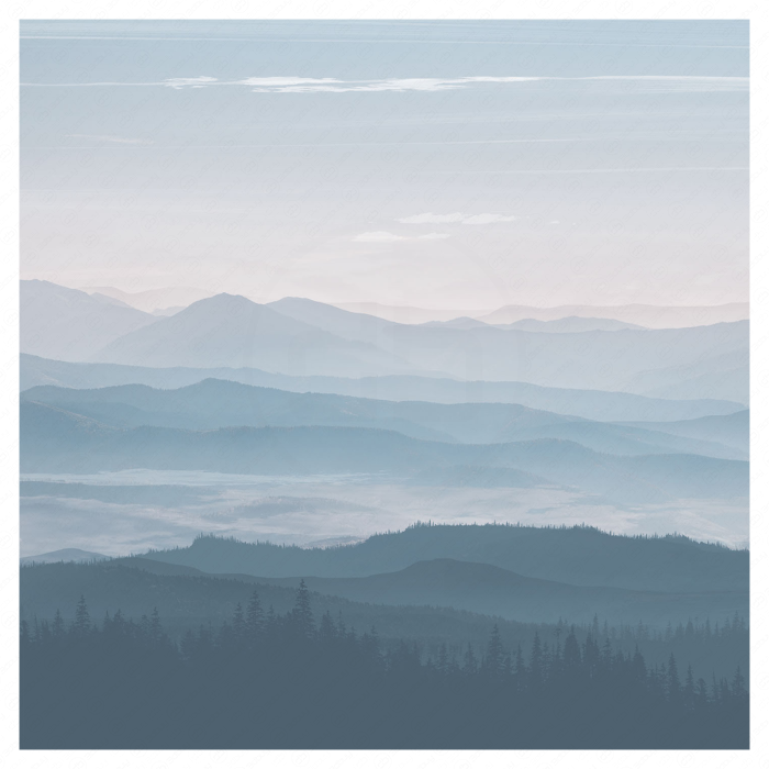 Creativille | Wallpapers | 5105 Foggy Mountains