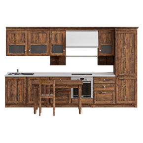 Кухня Scavolini Favilla из дерева