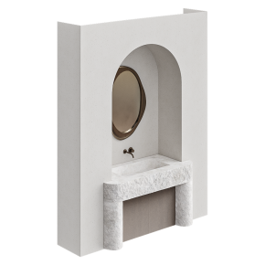 Умывальник из натурального камня