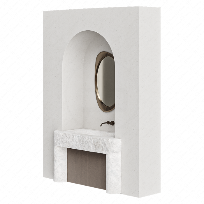 Умывальник из натурального камня