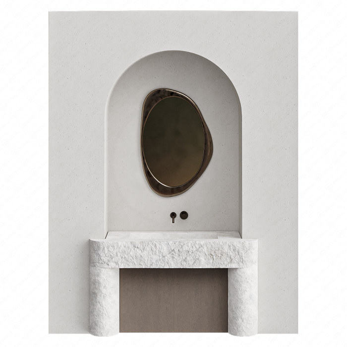 Умывальник из натурального камня