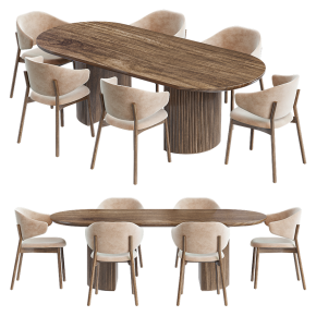 Moon table and Holly Home Calligaris chair