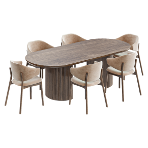 Moon table and Holly Home Calligaris chair
