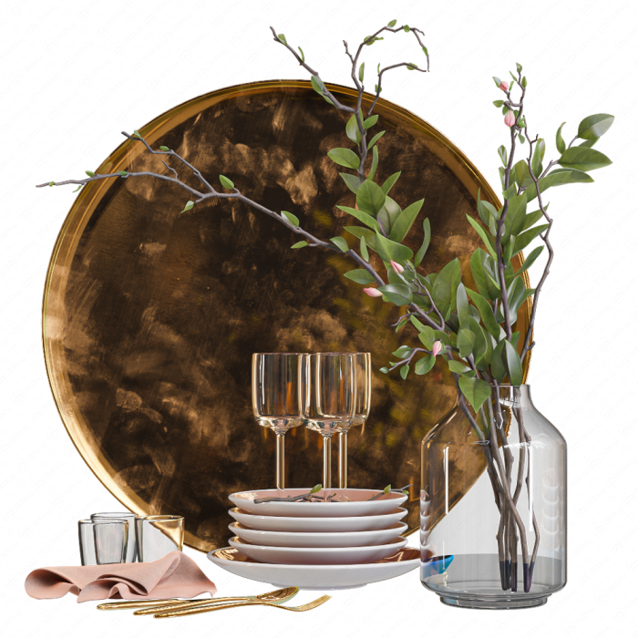 Декоративный набор с подносом