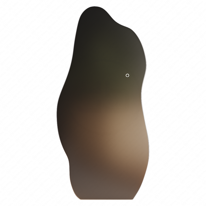 Настенное зеркало неправильной формы