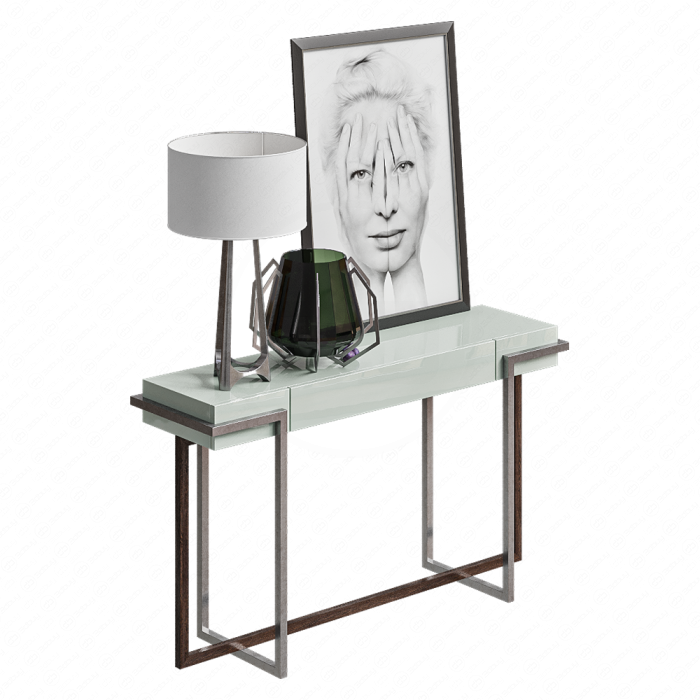Стол консольный Iron Eye от Baker Furniture с декором