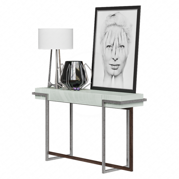 Стол консольный Iron Eye от Baker Furniture с декором