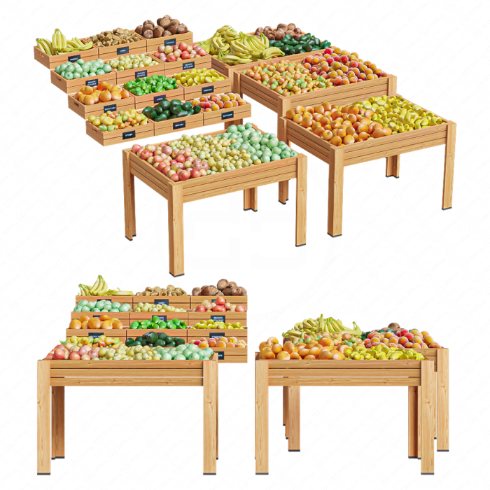 Ящики с фруктами