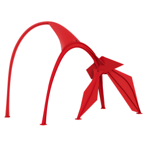 Скульптура Фламинго в г. Чикаго от Alexander Calder