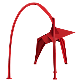 Скульптура Фламинго в г. Чикаго от Alexander Calder