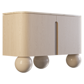 Olbia bedside table by Le Berre Vevaud