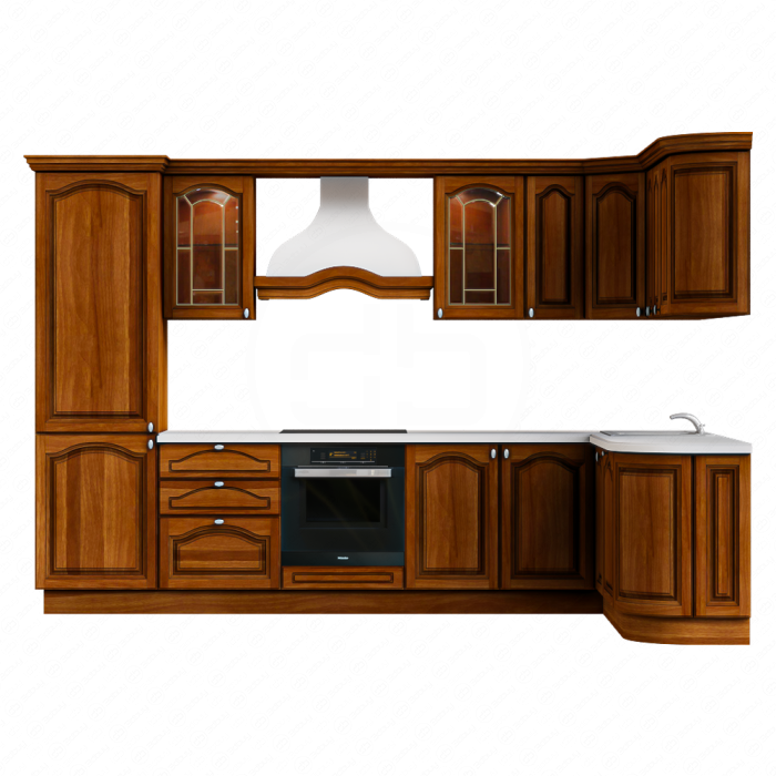 Кухня французский орех