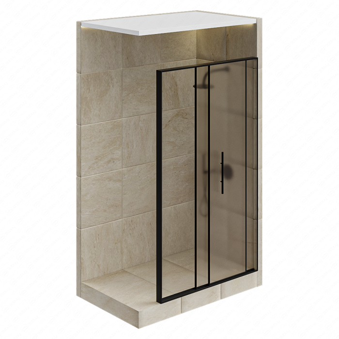 Душевая кабина с перегородкой Душевая кабина с перегородкой