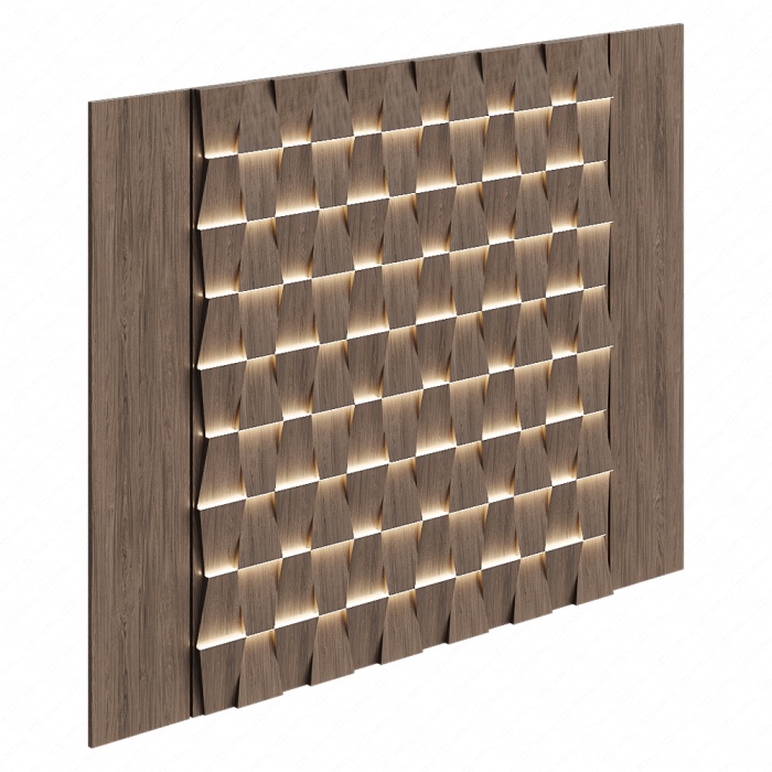 3D стеновая панель №24