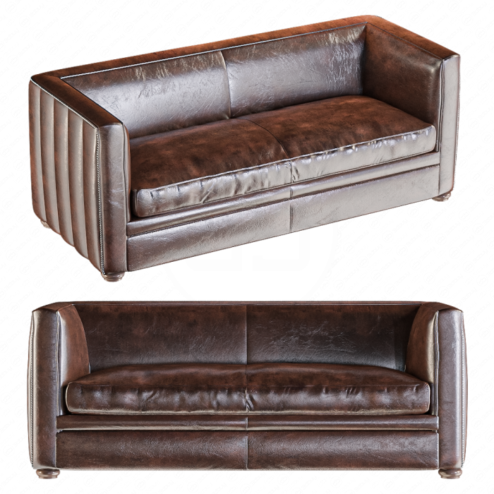 Диван кожаный Maxime от Restoration Hardware